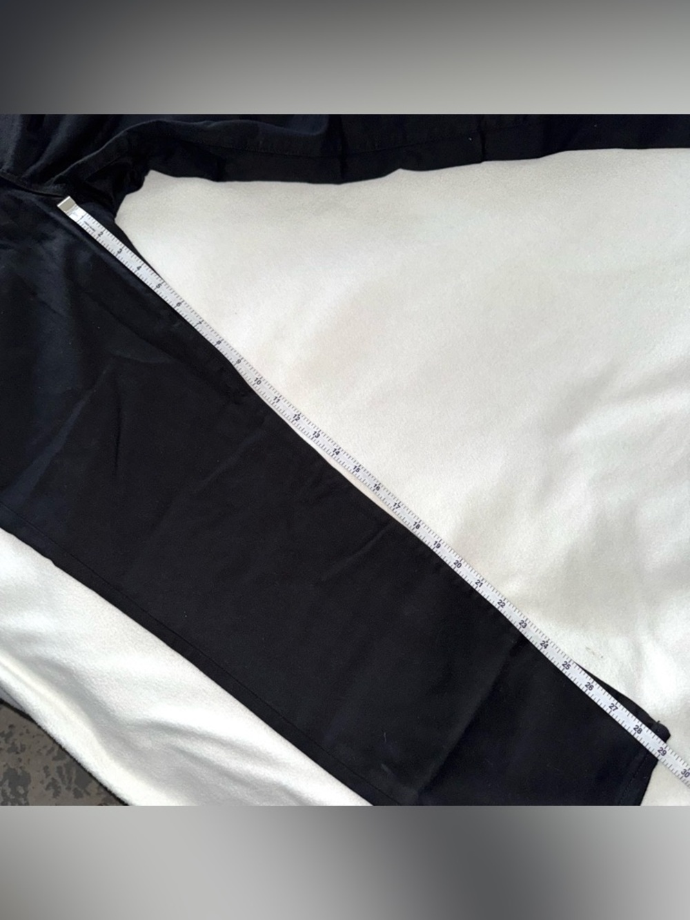 NEW! CHICO’S So Slimming Girlfriend Straight Leg Jeans, Black, size 14 / 2.5 - Picture 13 of 16
